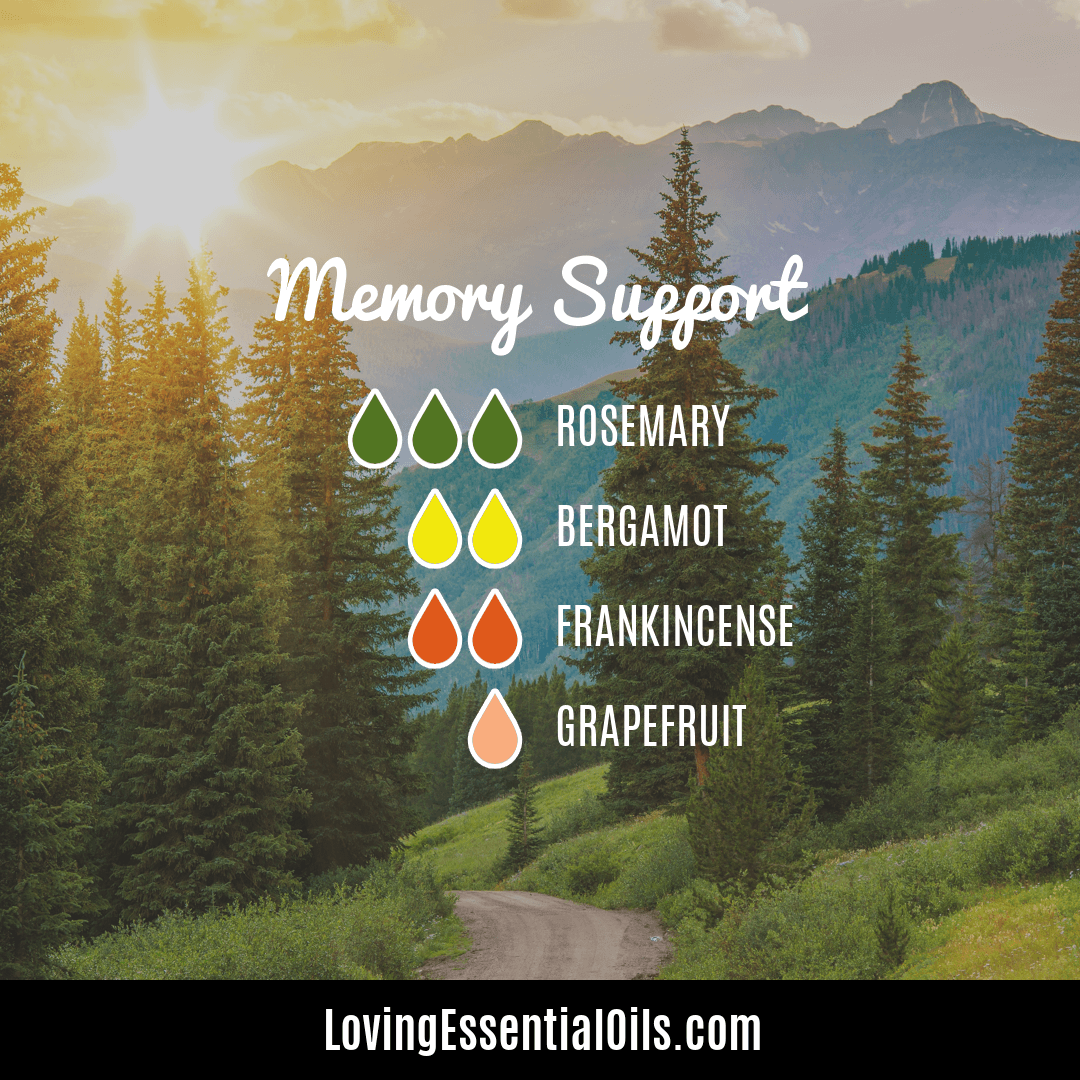 Memory support essential oil blend by Loving Essential Oils