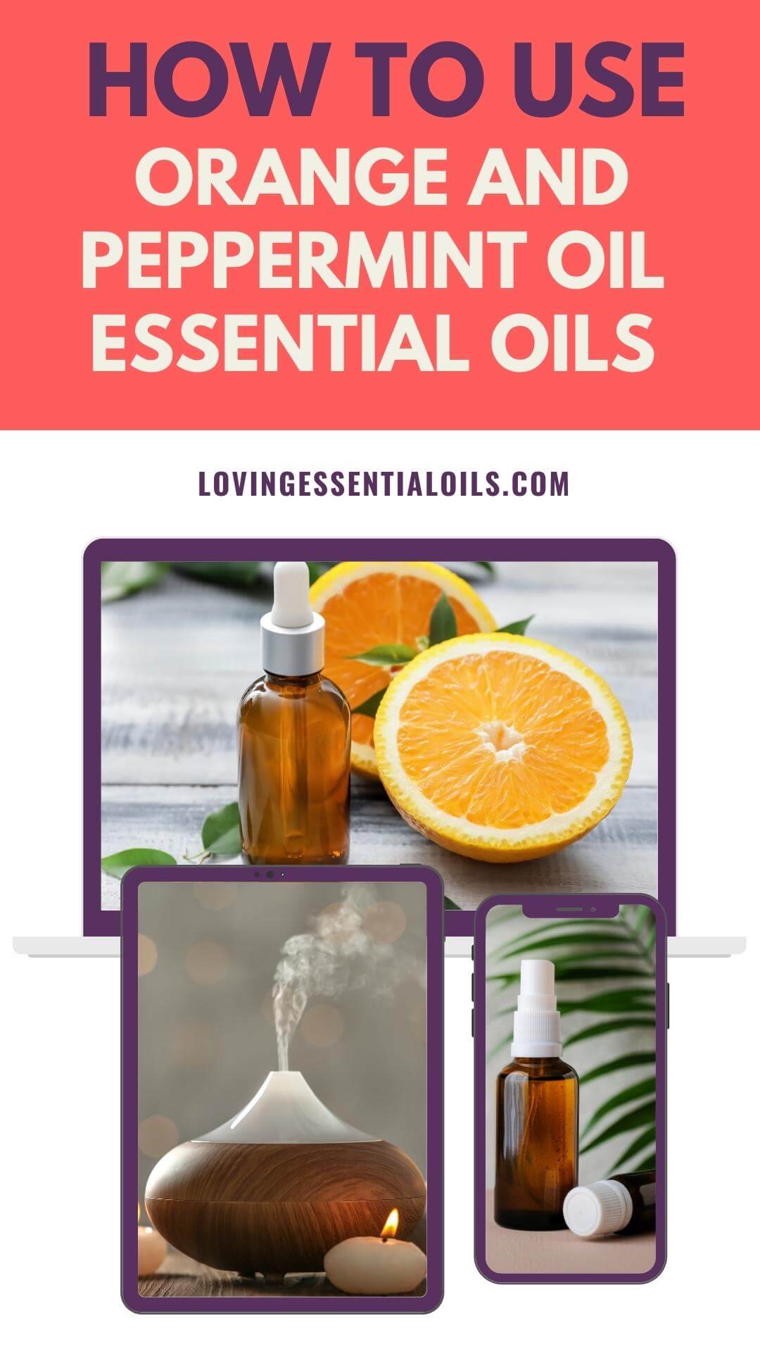 Refreshed Essential Oil - Blend Of Lime, Peppermint, Orange Oils