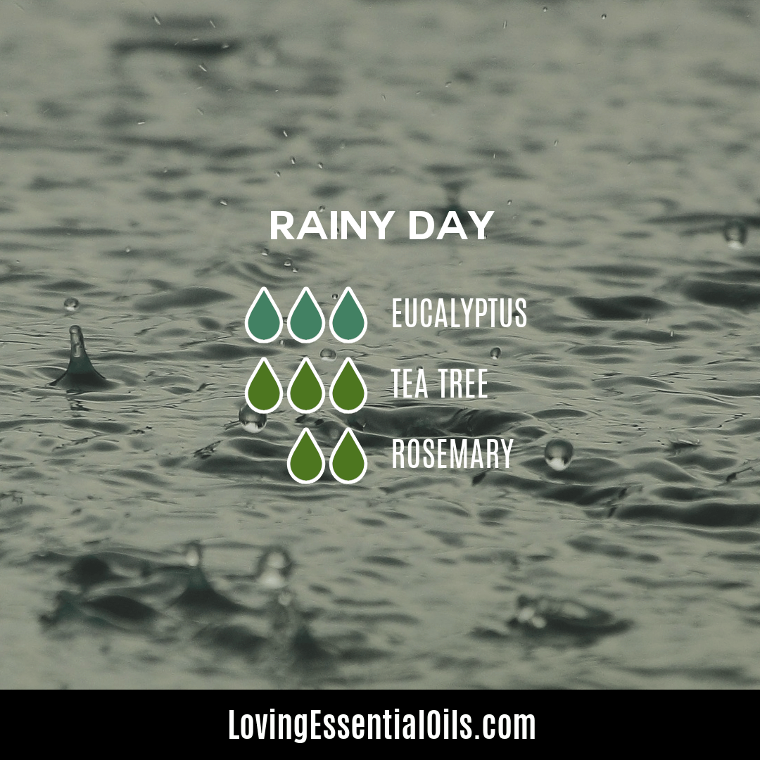 Rain day essential oil blend by Loving Essential Oils