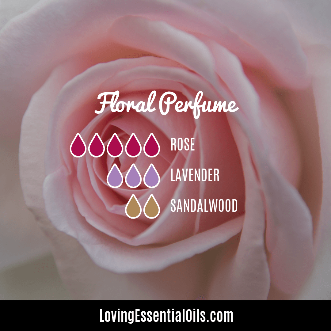 Rose and sandalwood essential oil blends well with by Loving Essential Oils
