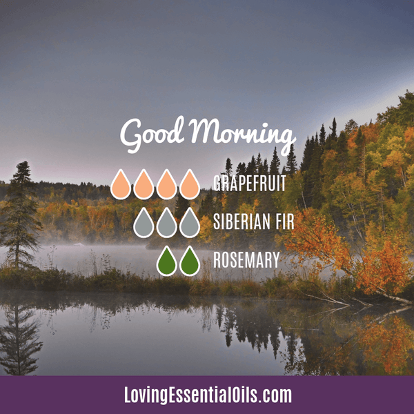 Siberian fir diffuser blends - Good morning by Loving Essential Oils