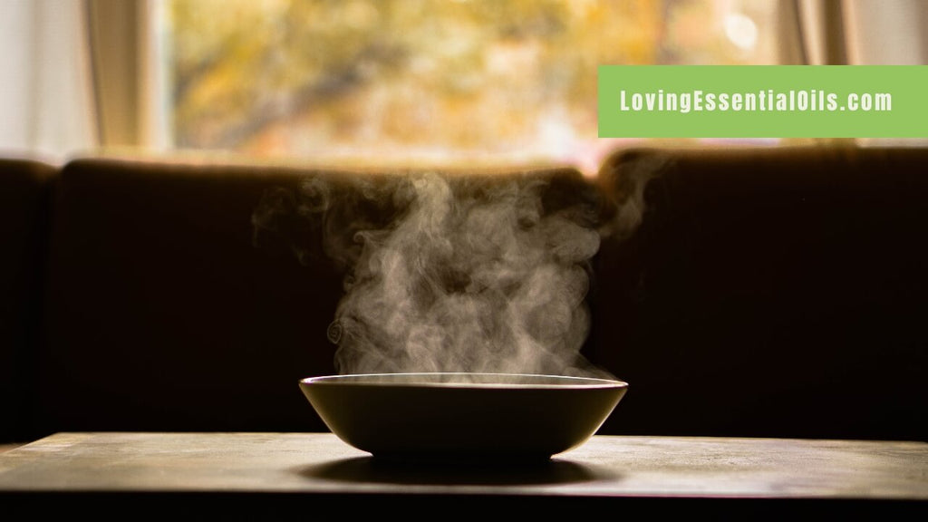 Steam inhalation and essential oils by Loving Essential Oils