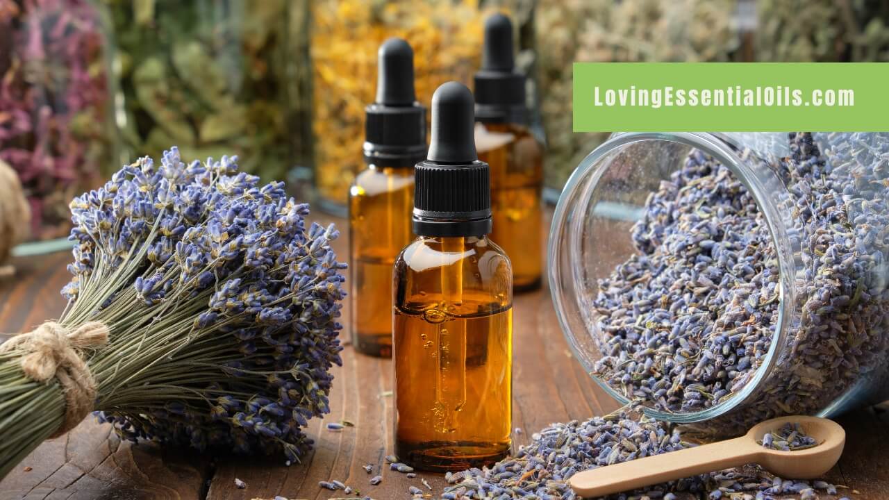 Stress relieving essential oils by Loving Essential Oils