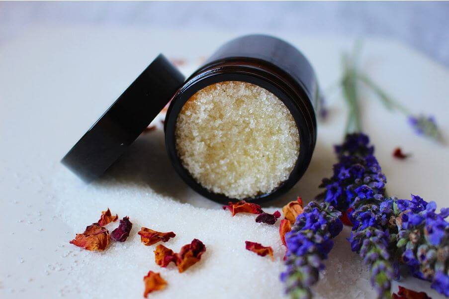 sugar scrub for skincare routine