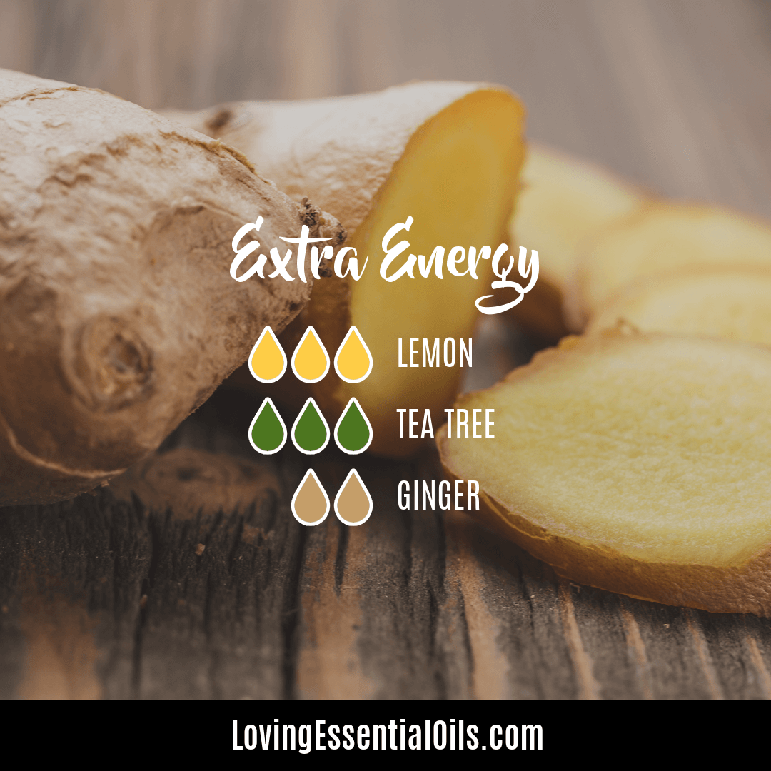 Tea tree lemon ginger energy blend - Extra Energy