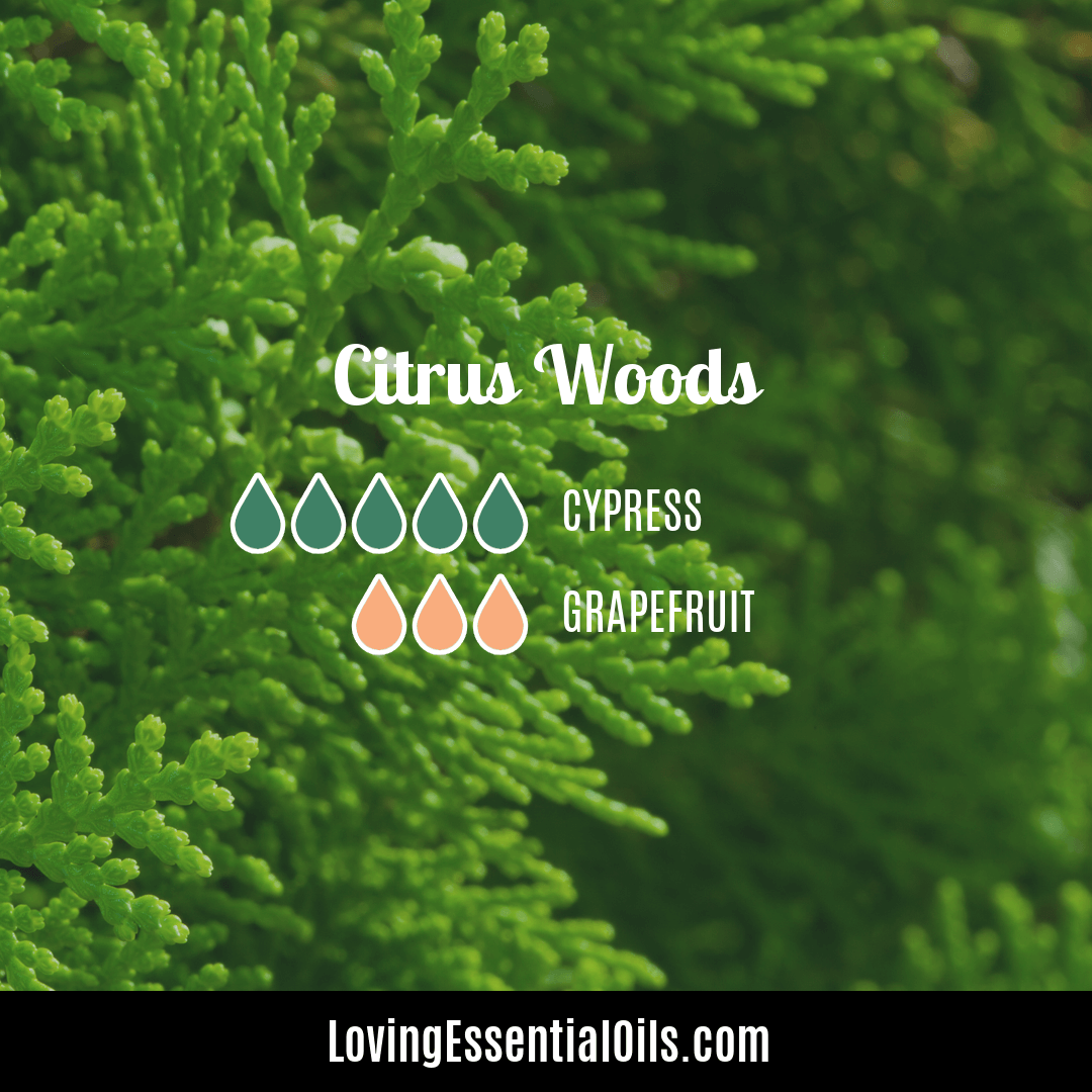 Woods and citrus scent by Loving Essential Oils