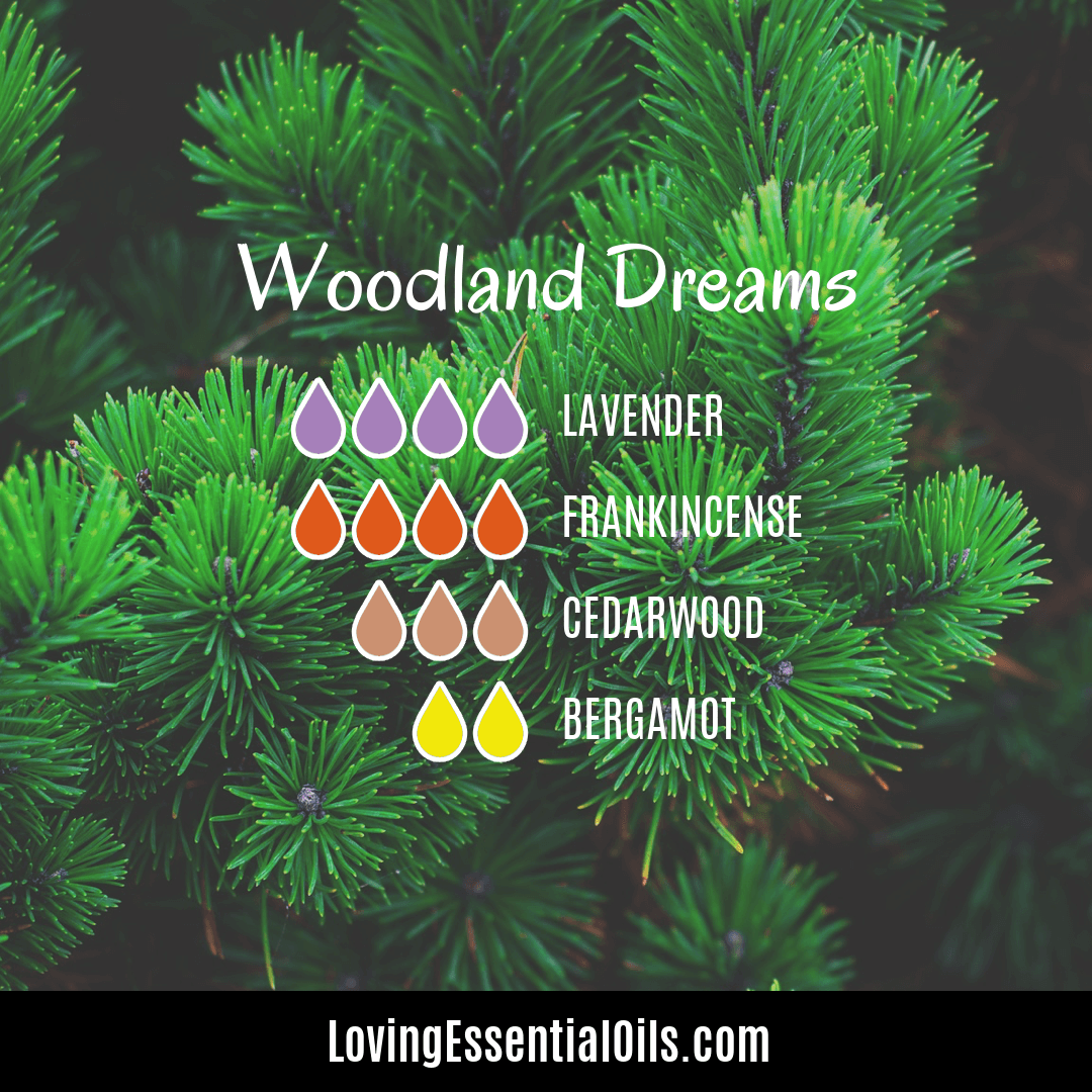 Woodsy diffuser blends by Loving Essential Oils