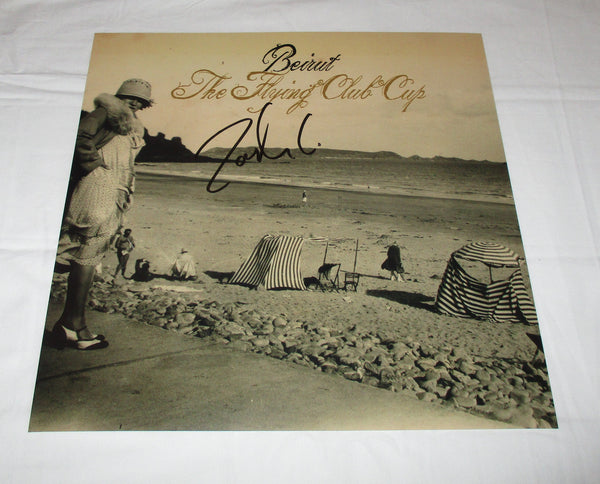 ZACH CONDON SIGNED BEIRUT THE FLYING CLUB CUP 12X12 PHOTO – Overtime  Autographs