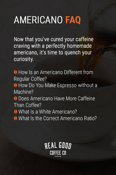 How to make American Coffee at Home