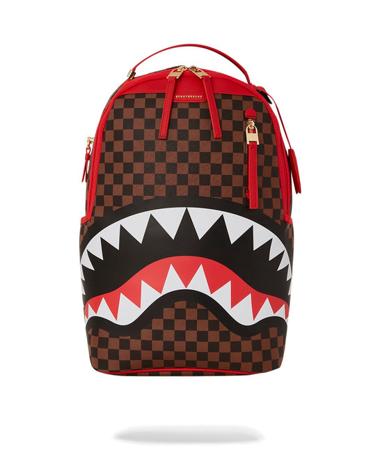 SPRAYGROUND: SHARKS IN PARIS GOLD RIVIT EMPRESS DUFFLE – 85 86  eightyfiveightysix