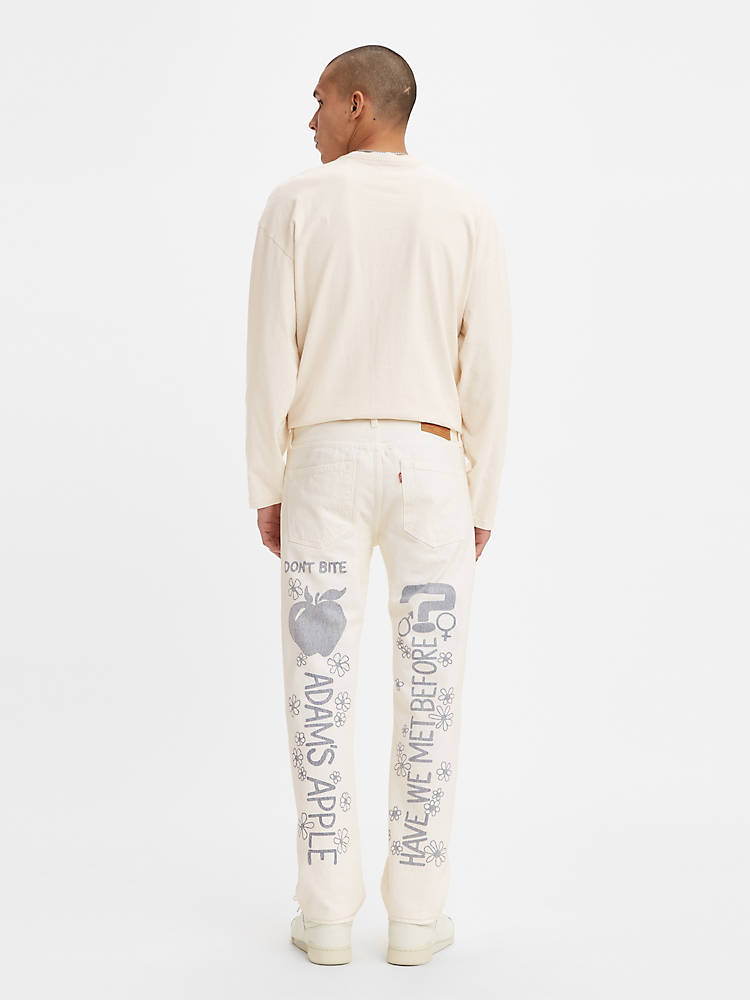 LEVIS PREMIUM: CRAZY LEGS OFF WHITE JEANS – 85 86 eightyfiveightysix