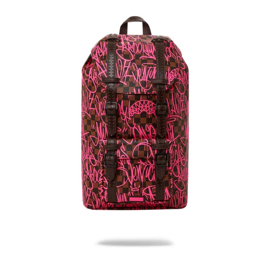 SPRAYGROUND: SHARKS IN PARIS PAINT MESSENGER BAG – 85 86 eightyfiveightysix