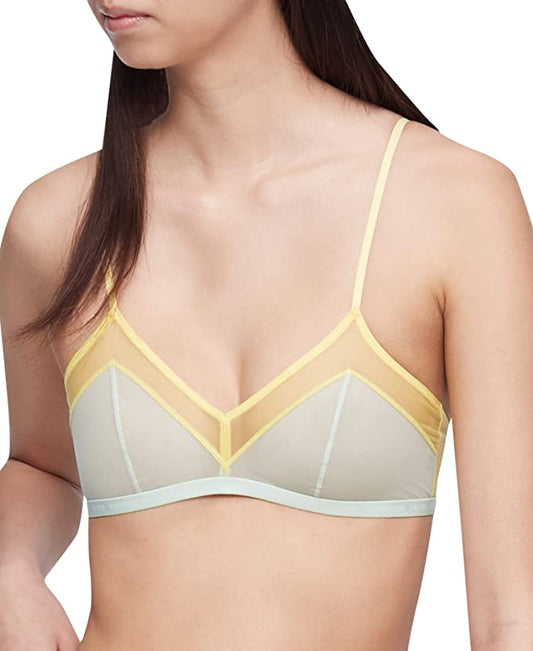 Calvin Klein Women's Invisibles Comfort Lightly Lined Seamless Wireless  Triangle Bralette Bra, Bare, X-Small: Buy Online at Best Price in UAE 