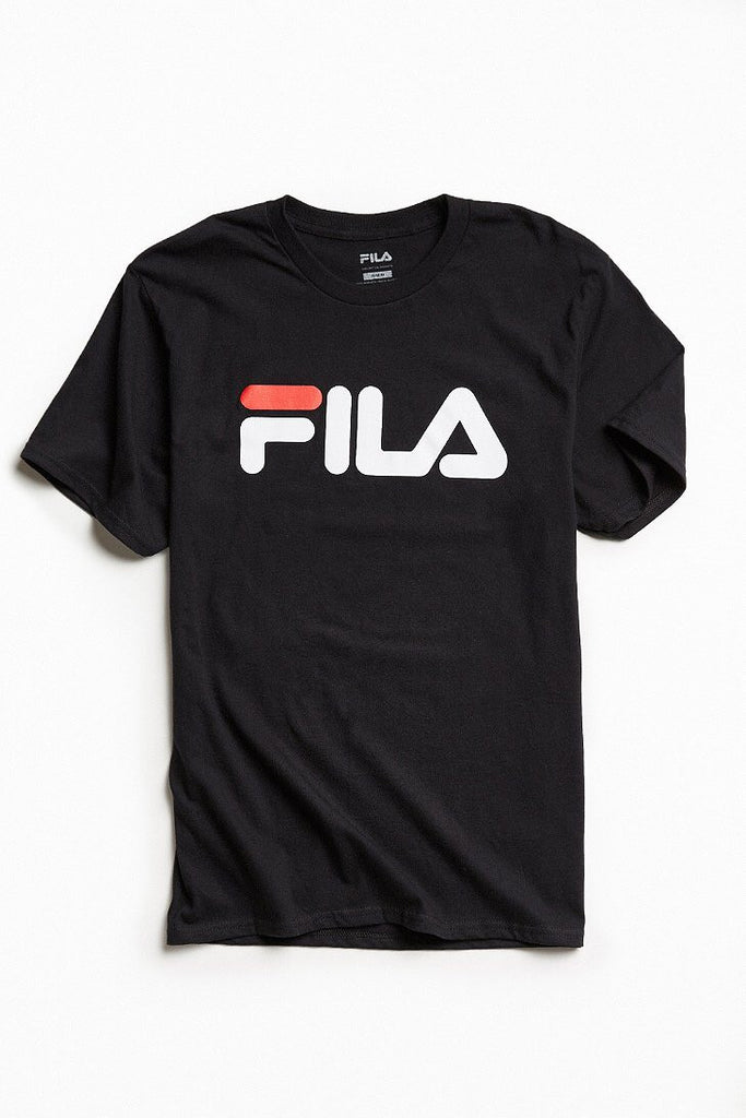 FILA HERITAGE: BLACK LOGO TEE SHIRT – 85 86 eightyfiveightysix