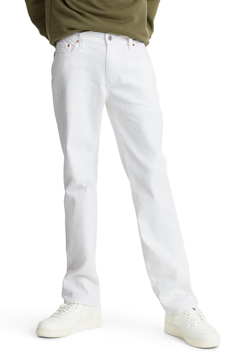 LEVI'S PREMIUM: 511 SLIM FIT WHITE JEANS – 85 86 eightyfiveightysix