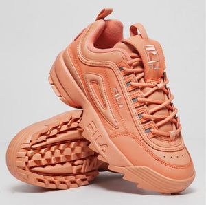 fila shoes disruptor orange