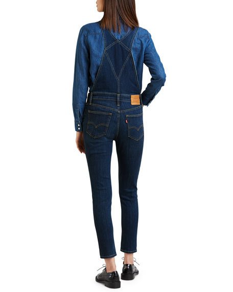LEVIS PREMIUM: SKINNY DENIM OVERALL OVER AND OUT – 85 86 eightyfiveightysix