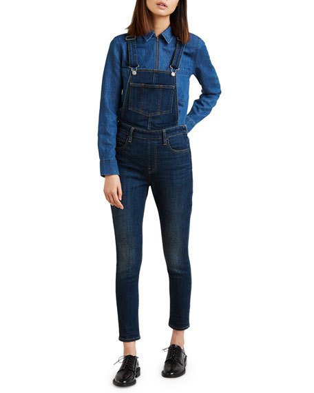 LEVIS PREMIUM: SKINNY DENIM OVERALL OVER AND OUT – 85 86 eightyfiveightysix