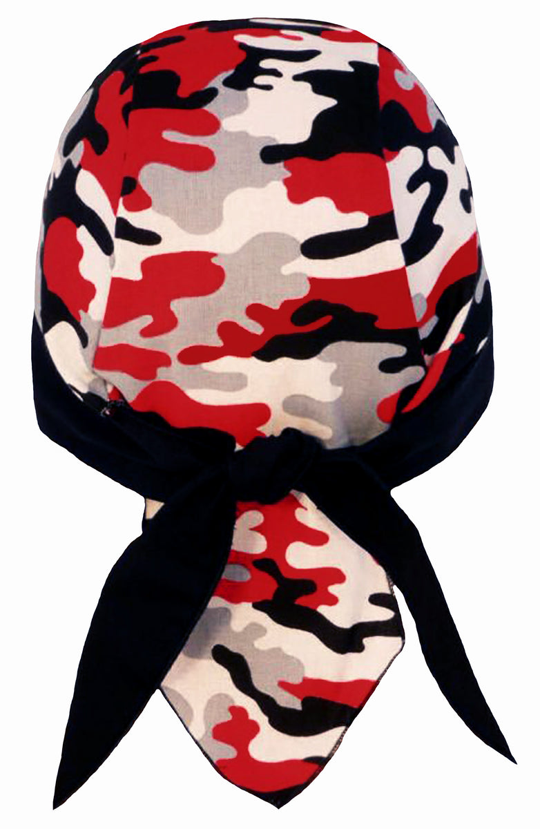 Download Camouflage Doo Rag | MADE IN AMERICA | Red, Black, White ...