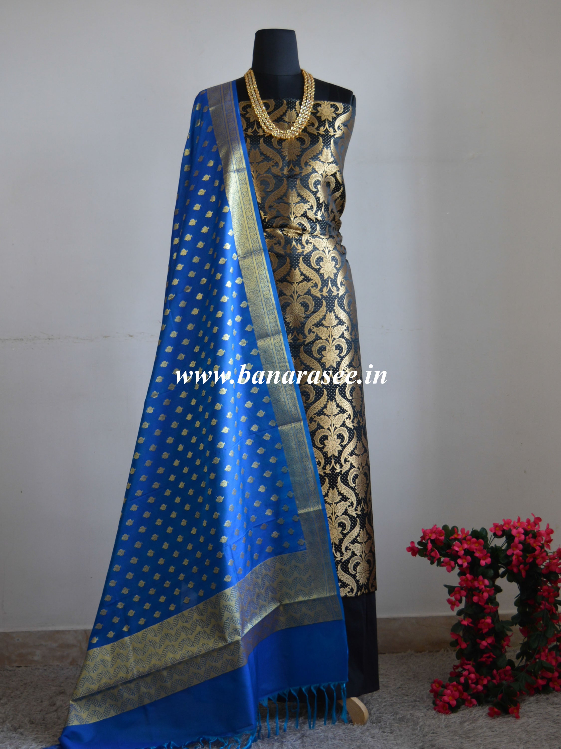 brocade salwar suit