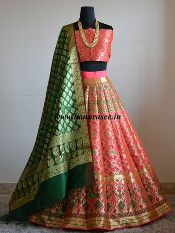 banarasi saree gown