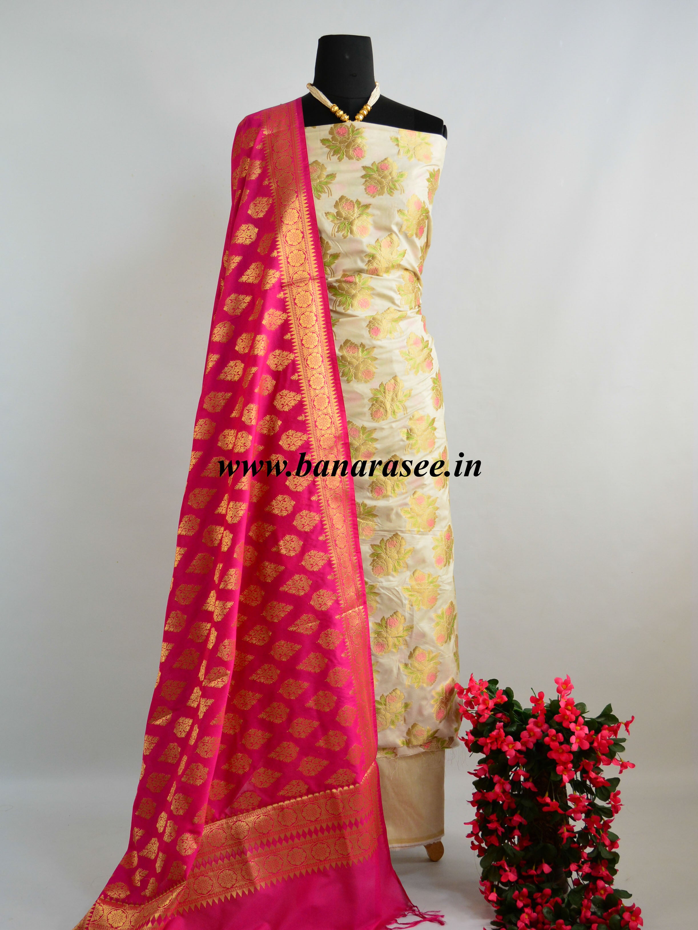 hand painted salwar suits