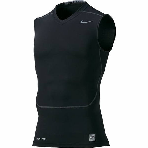 nike v neck compression shirt