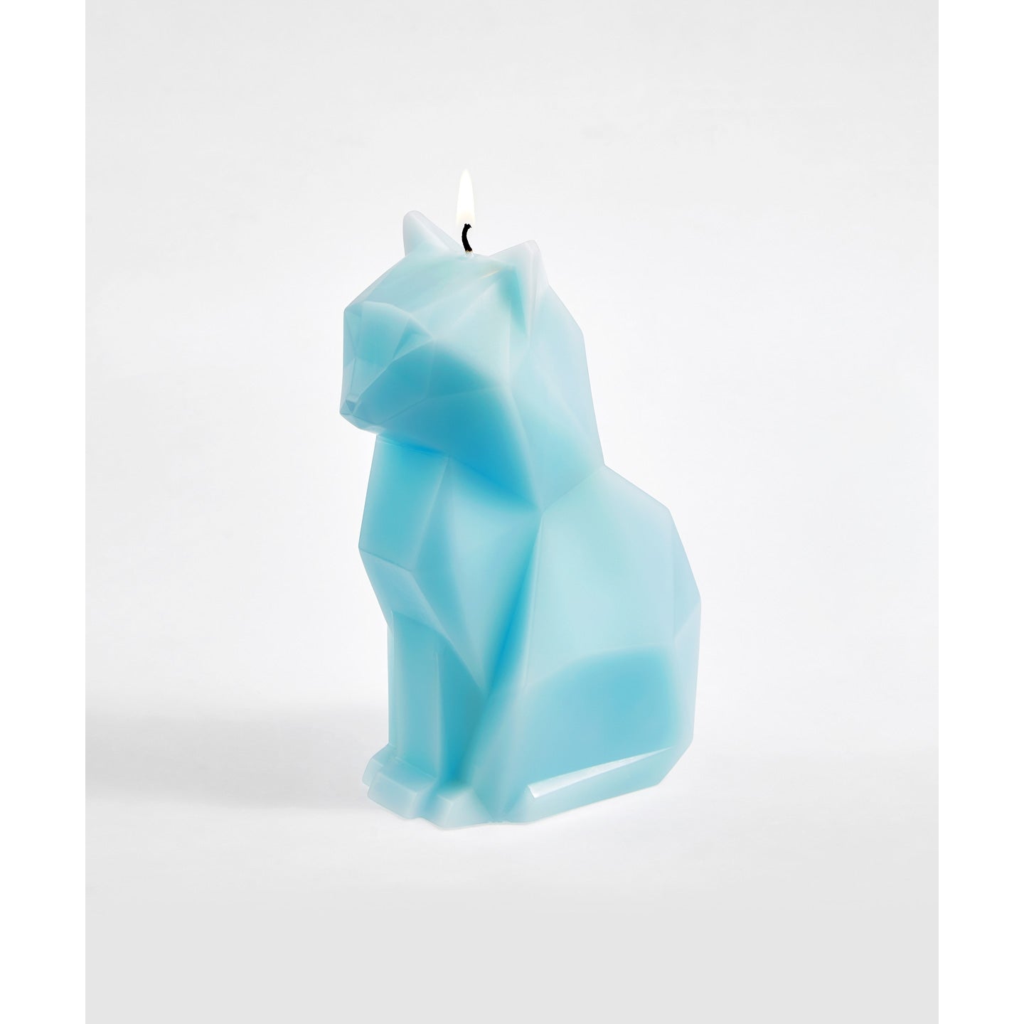 PyroPet Kisa Light Blue (scented) Cat Candle