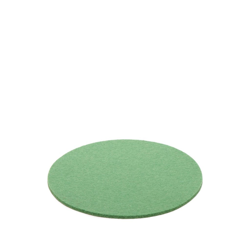 Copy of Graf Lantz Felt Bierfilzl Coaster 4 Pack Round in Matcha