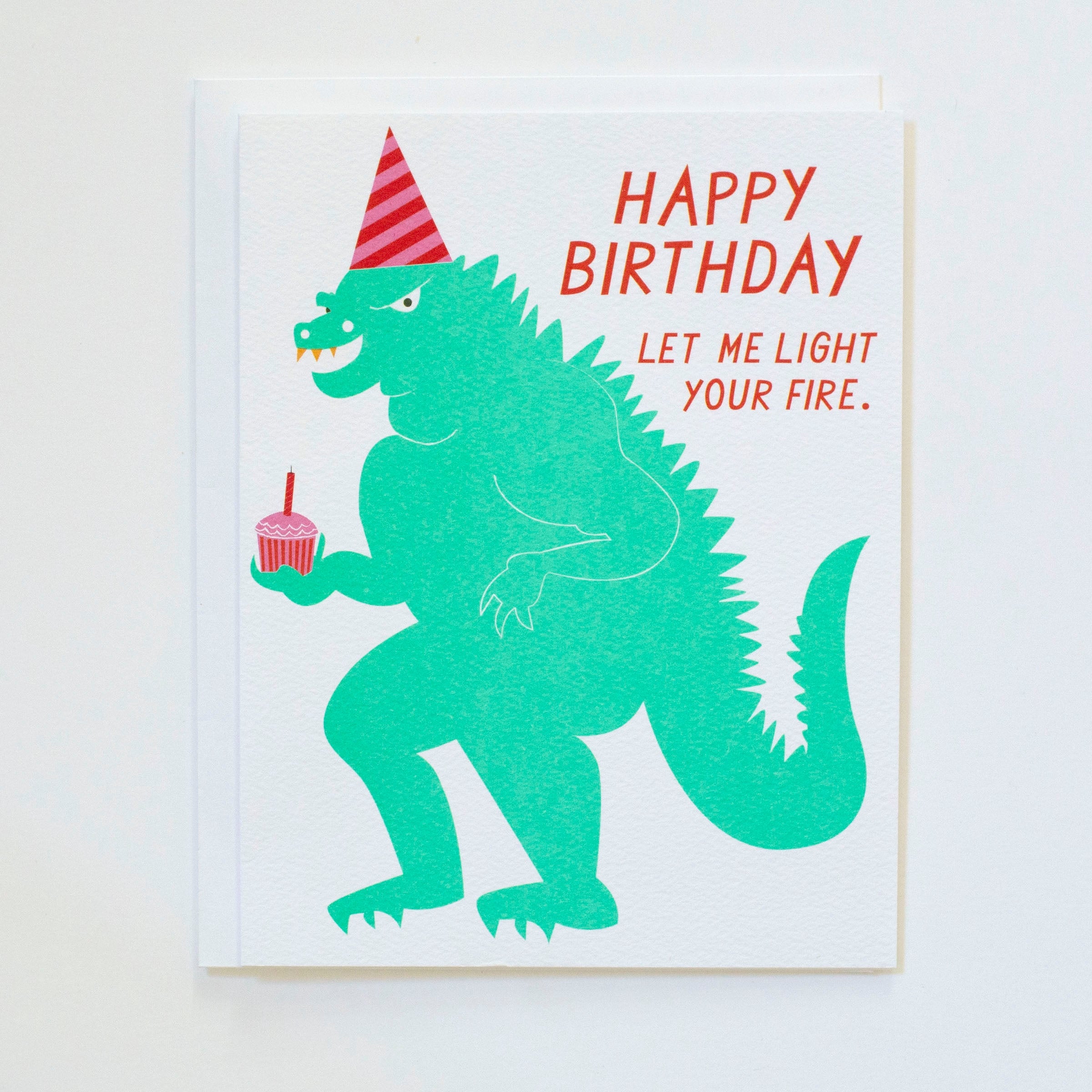 Let Me Light Your Fire Birthday Card