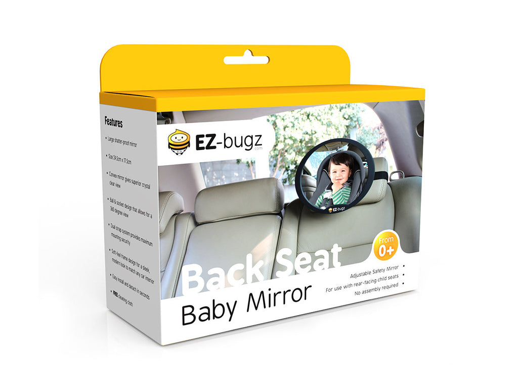 baby car mirror for non adjustable headrest