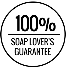 Soap lover's guarantee graphic