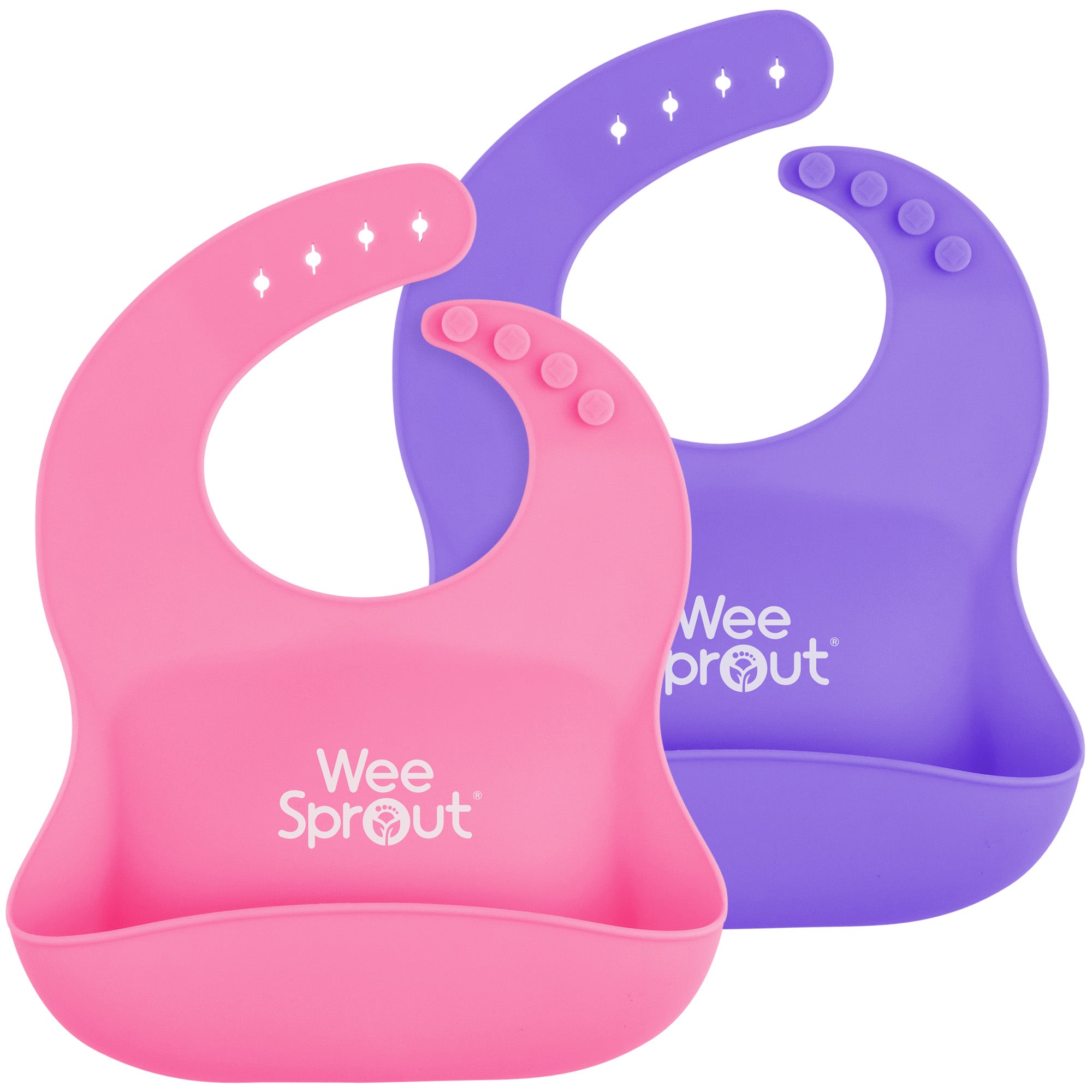 Download Silicone Baby Bibs 2 Pk Weesprout