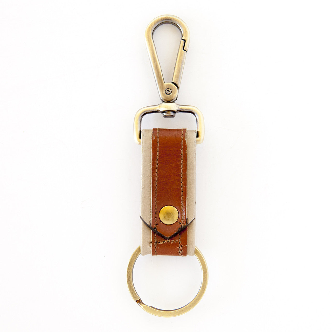 Two-tone Bootstrap Keychain