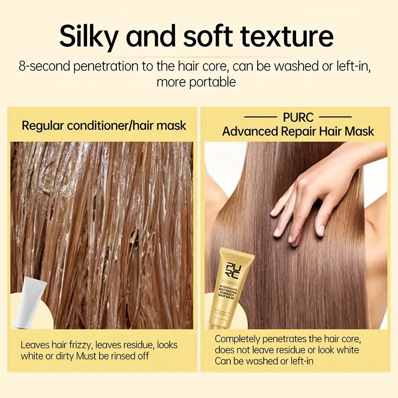 de păr profesională cu cremă de   pentru îndreptarea și netezirea parului deteriorat în 8 secunde - produs de îngrijire împotriva ineluctabililor Detaliile articolului 5