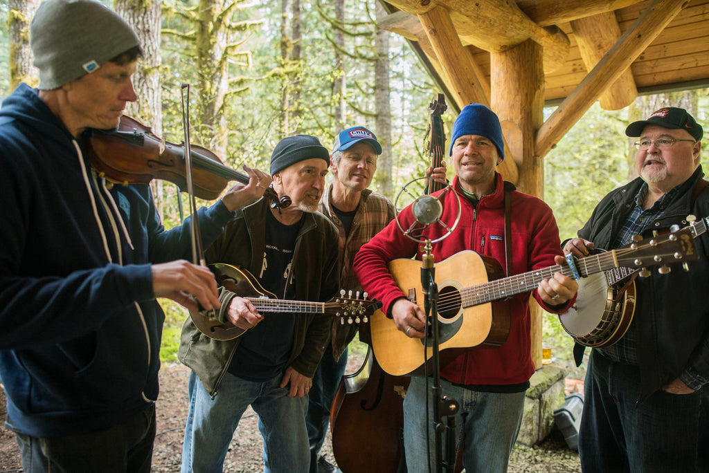 Our custom trucker hats for the Tillamook Burn with moisture wicking sweatband