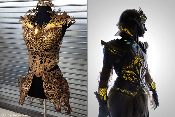 The Making of the Medieval-inspired 3D printed women's Sovereign Armor –  LUMECLUSTER