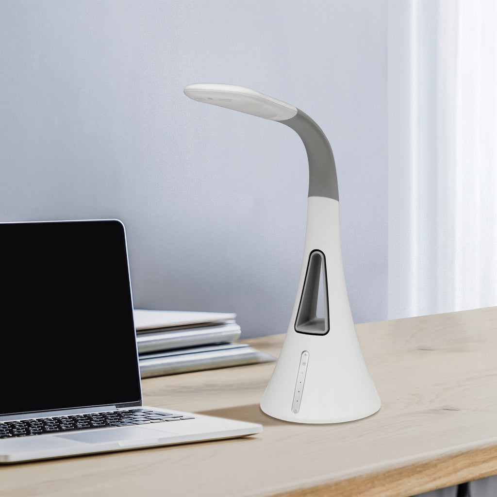 ultrabrite led desk lamp with fan