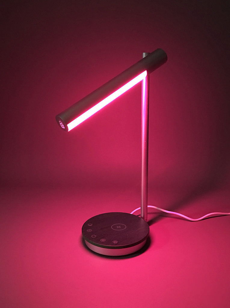 ultrabrite scot led desk lamp with 2 usb ports