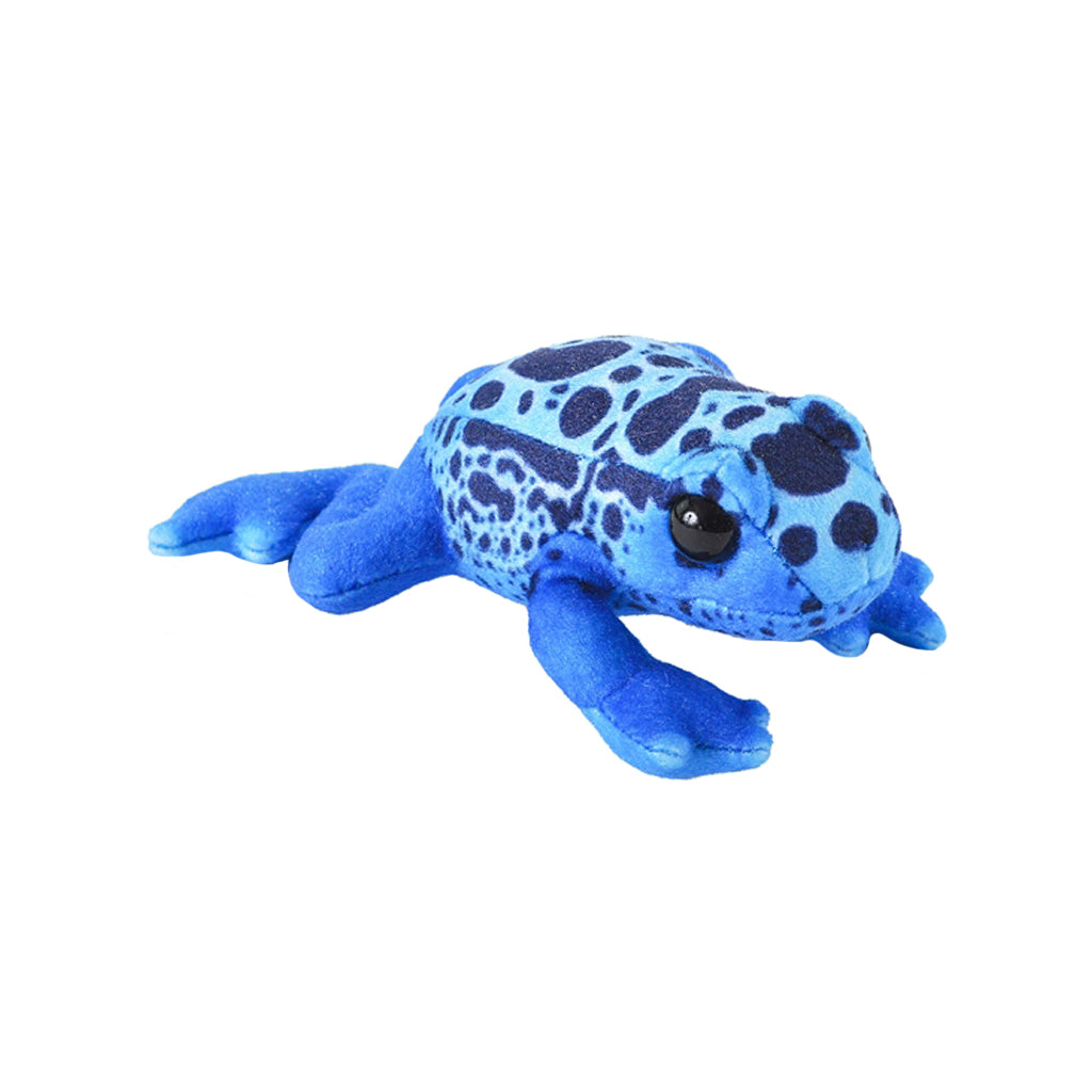 Blue Poison Frog Plush - 5 Inch - ShopZoo