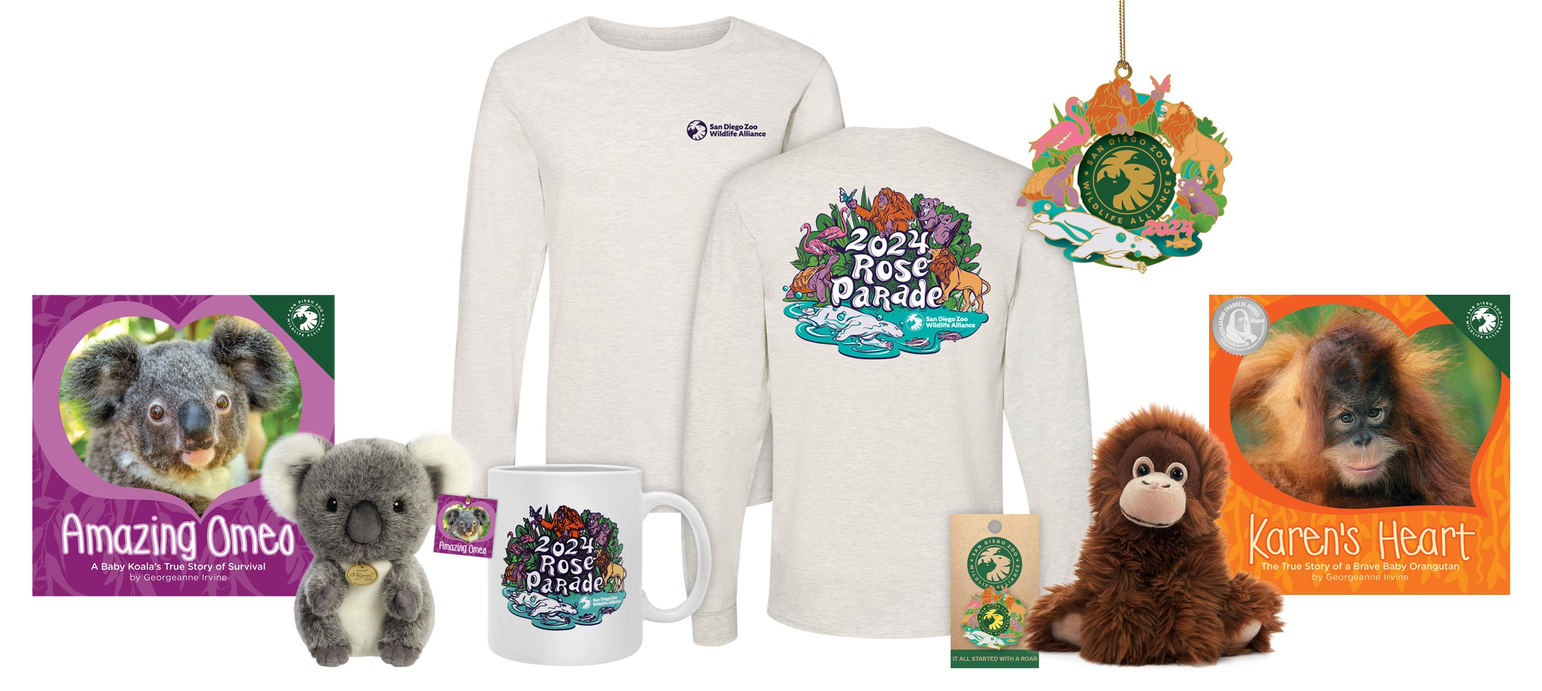 SDZWA Rose Parade Merchandise