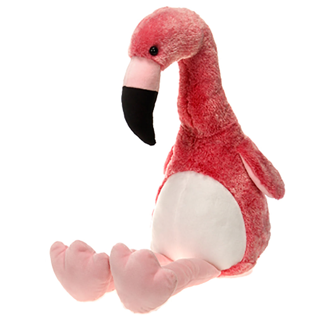 giant plush flamingo