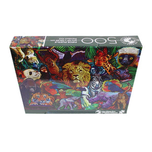 Opiaat vergeven Kerel San Diego Zoo 500pc Animal Collage Puzzle - ShopZoo