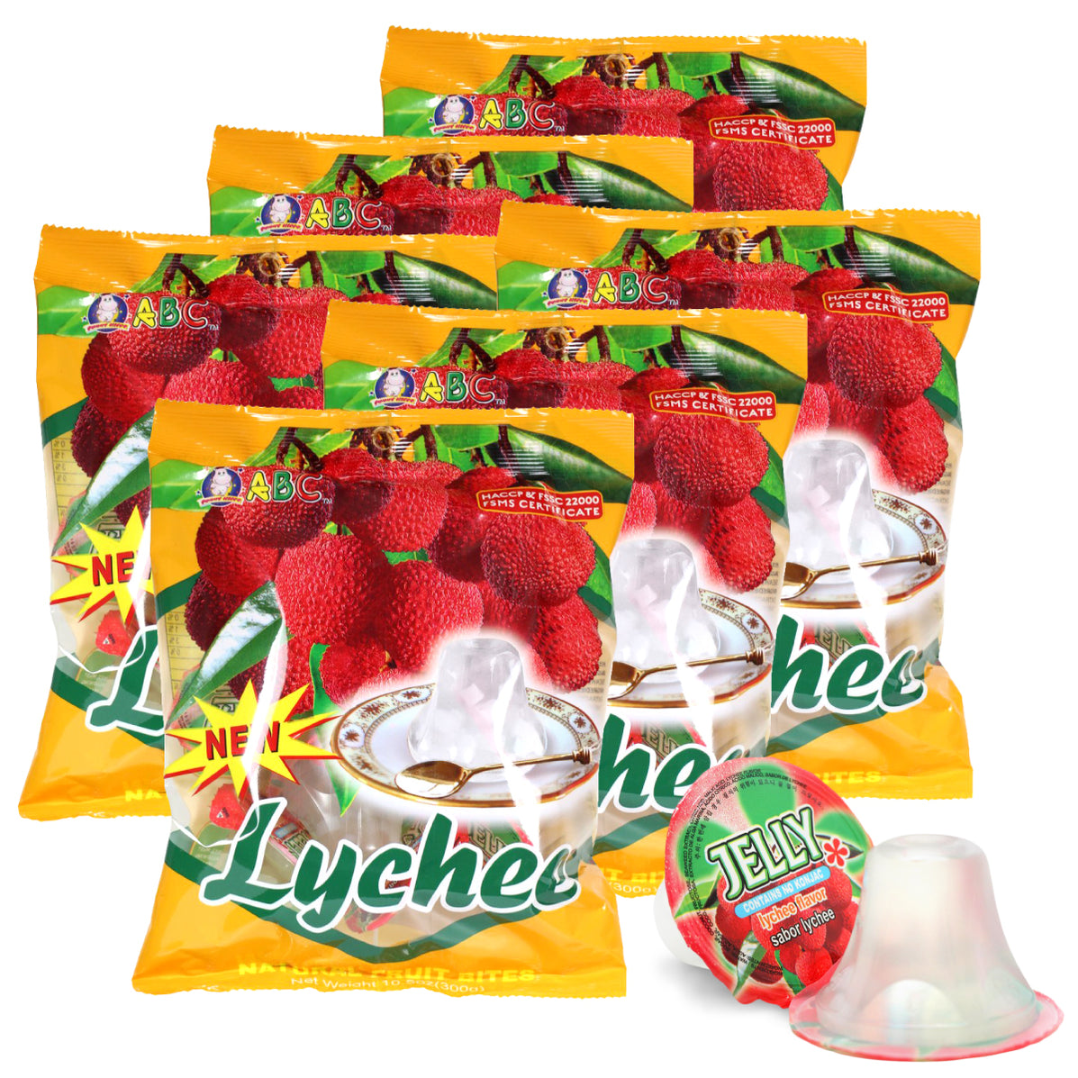Lychee Jelly Fruit Bites — Snack Hawaii 9010