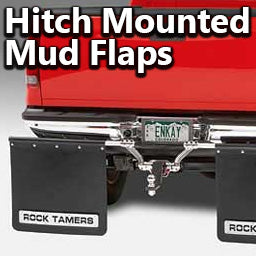 Hitch Mounted Mud Flaps
