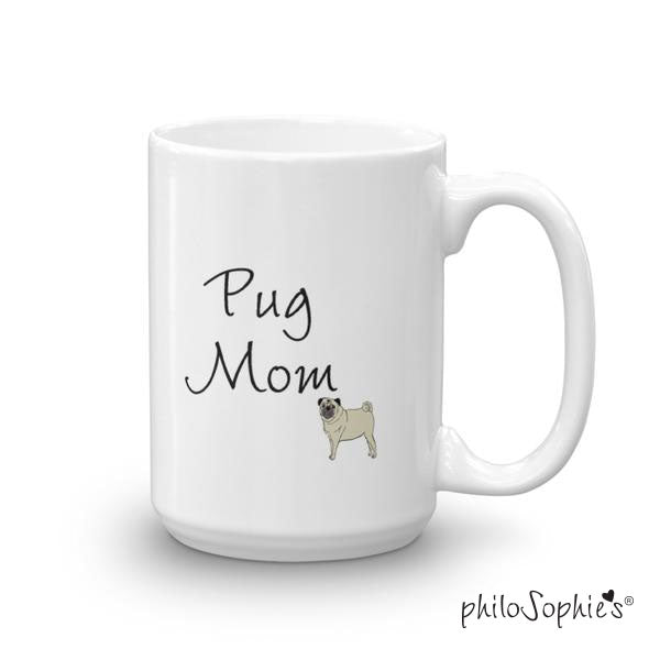 pug mom mug