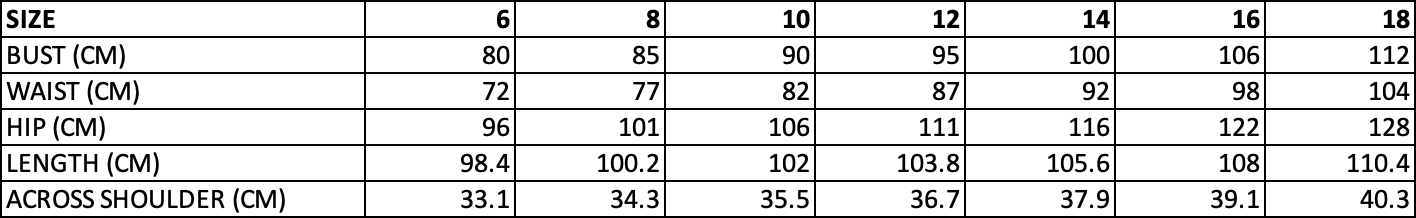 size-chart