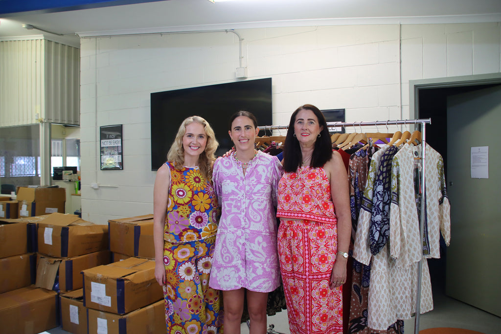 The Boom Shankar marketing girls with Carolyn Robinson, Founder and Managing Director of Beyond DV