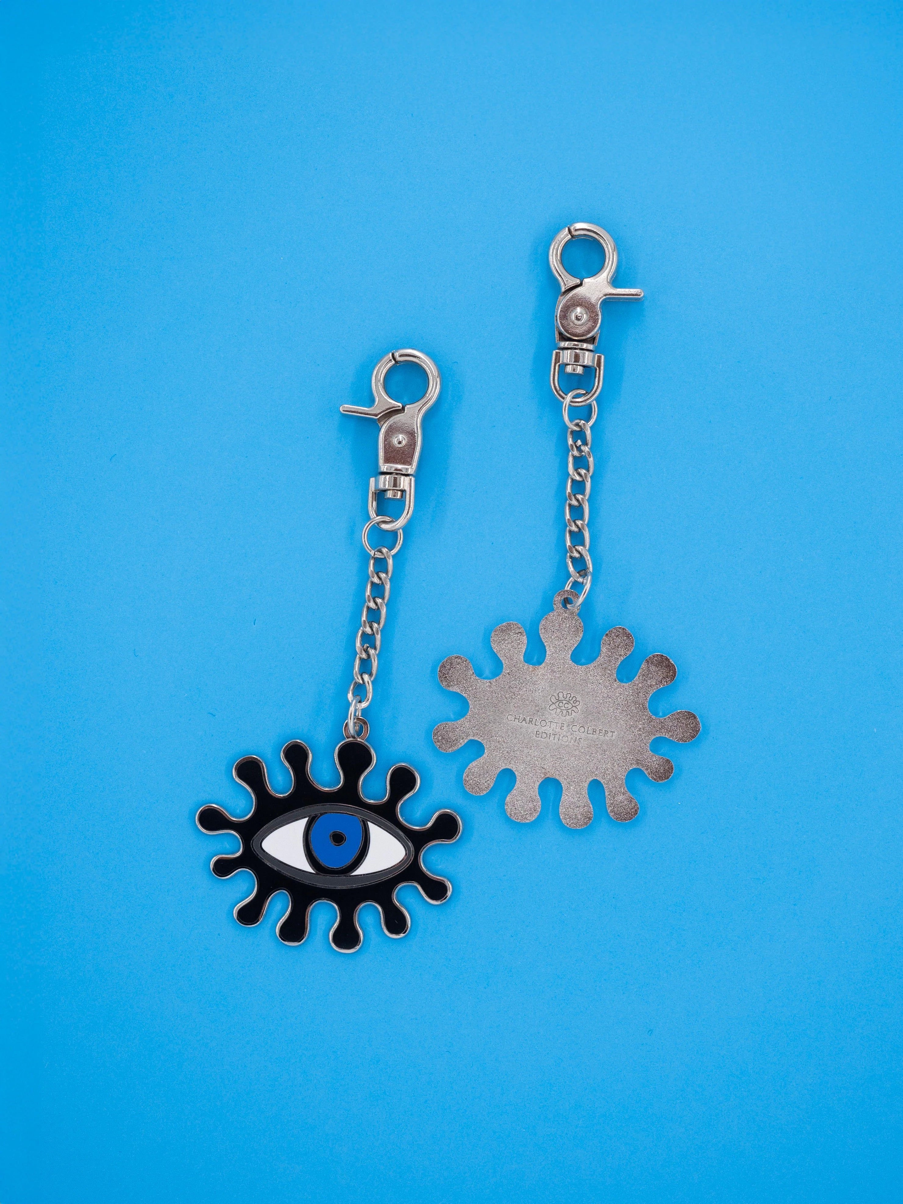 Single Pendant Key Ring (Siren Eye)