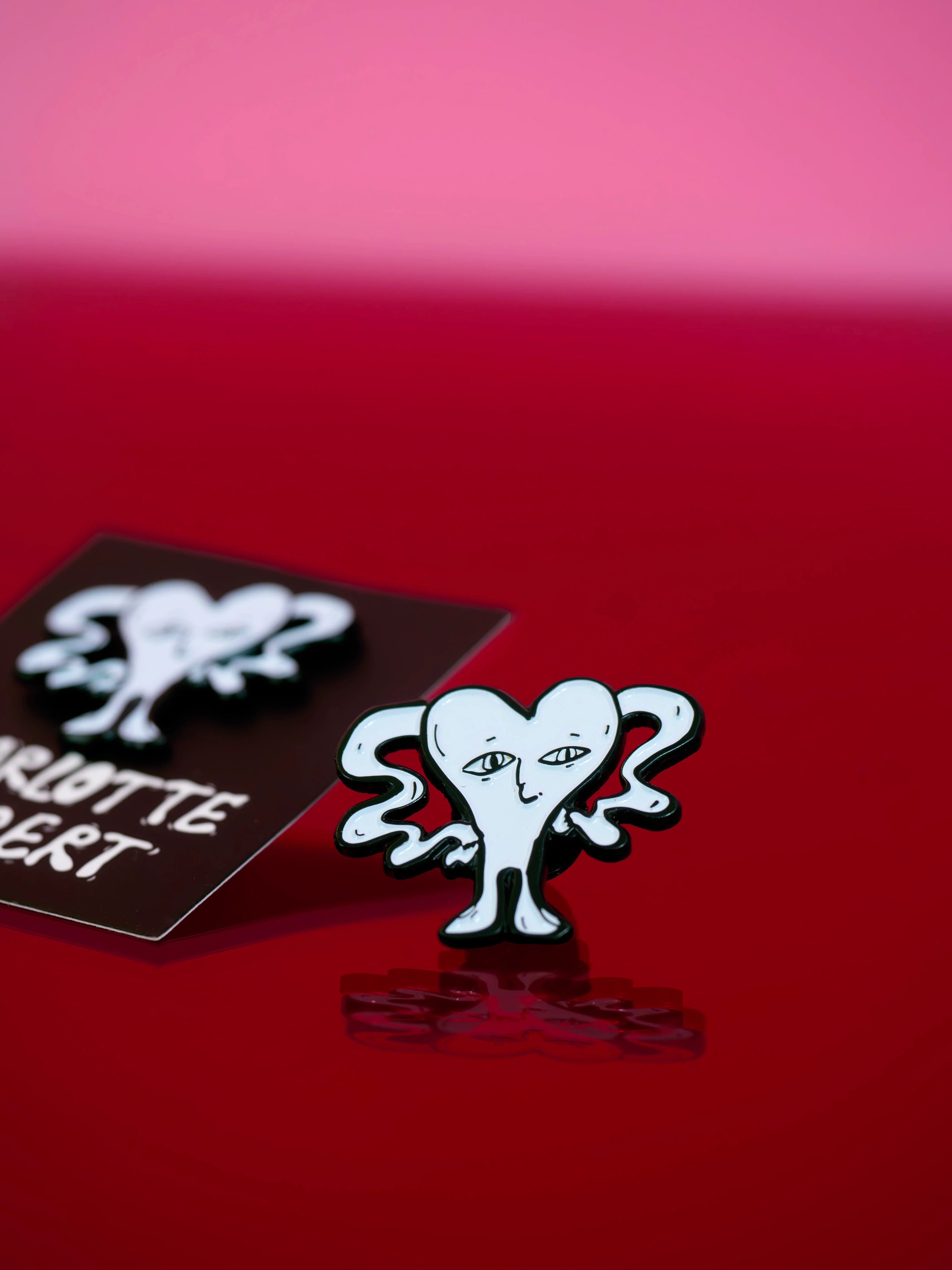 Heart Guy Pin